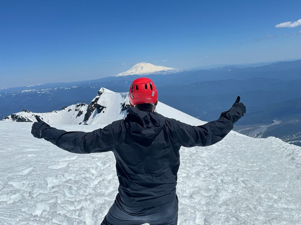 Sujit on the summit