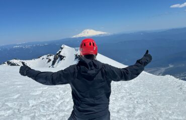 Sujit on top of St. Helens