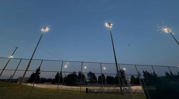 Night Lights at Jerry Baker Memorial Velodrome Track